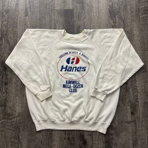 Vintage 80s Hanes Employee Sweatshirt